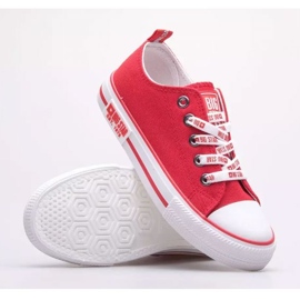 Zapatos, zapatillas Big Star Jr. KK374047 rojo 8