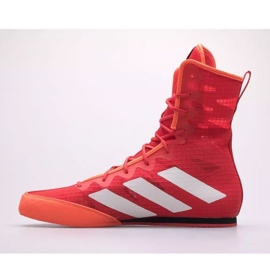 Zapatos de boxeo adidas Box Hog 4 M GW1403 rojo 2