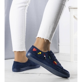 PA1 Zapatillas Kailey azul marino 2