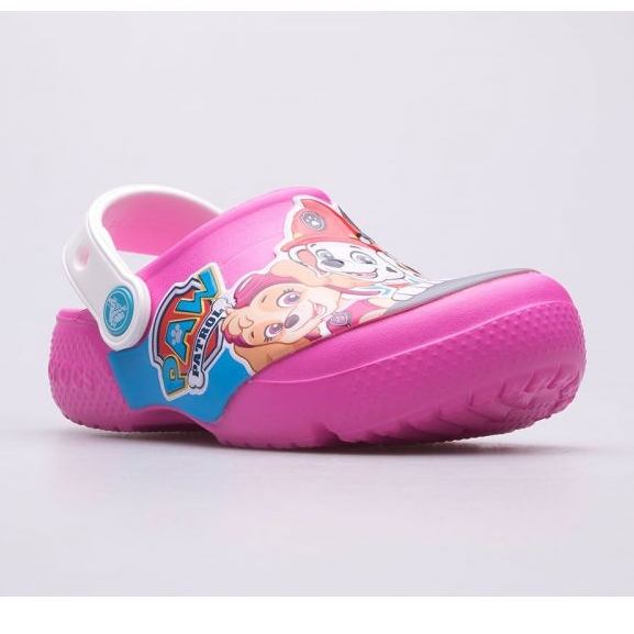 Chanclas Crocs Fun Lab Paw Patrol Clog Jr 206276-6QQ rosado multicolor 1