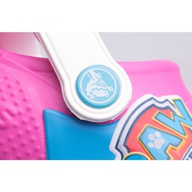 Chanclas Crocs Fun Lab Paw Patrol Clog Jr 206276-6QQ rosado multicolor 2