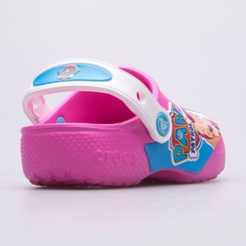 Chanclas Crocs Fun Lab Paw Patrol Clog Jr 206276-6QQ rosado multicolor 4