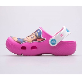 Chanclas Crocs Fun Lab Paw Patrol Clog Jr 206276-6QQ rosado multicolor 5