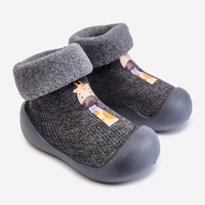 BEFADO S.A. Pantuflas Infantiles Niechodki Befado 002P024 Gris 1