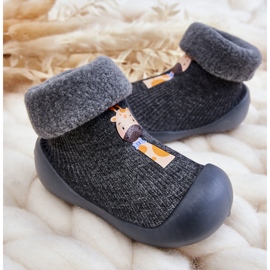 BEFADO S.A. Pantuflas Infantiles Niechodki Befado 002P024 Gris 6