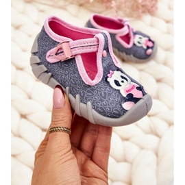 BEFADO S.A. Zapatos Pantuflas Befado Pandy 110P470 Gris-Rosa rosado 4