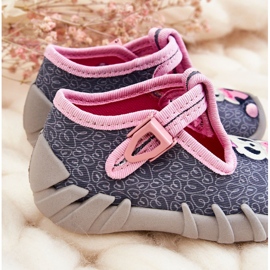 BEFADO S.A. Zapatos Pantuflas Befado Pandy 110P470 Gris-Rosa rosado 6