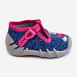 BEFADO S.A. Zapatos Pantuflas Befado Oso 110P469 Marino-Rosa azul marino rosado 2