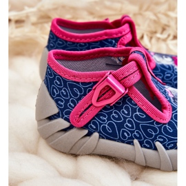 BEFADO S.A. Zapatos Pantuflas Befado Oso 110P469 Marino-Rosa azul marino rosado 5