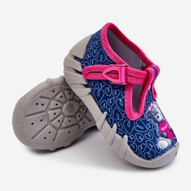 BEFADO S.A. Zapatos Pantuflas Befado Oso 110P469 Marino-Rosa azul marino rosado 3