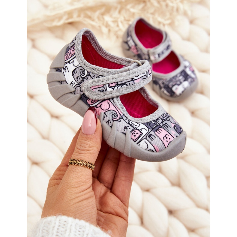 BEFADO S.A. Zapatillas Bailarina Befado Kotki 109P261 Gris 1