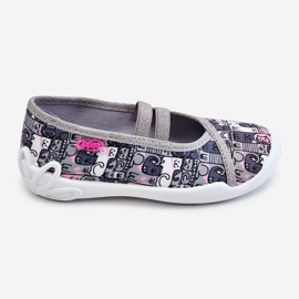BEFADO S.A. Zapatillas Bailarina Befado Kotki 116X315 Gris-Rosa 2