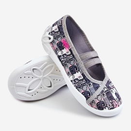 BEFADO S.A. Zapatillas Bailarina Befado Kotki 116X315 Gris-Rosa rosado 3
