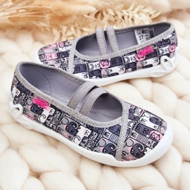 BEFADO S.A. Zapatillas Bailarina Befado Kotki 116X315 Gris-Rosa rosado 5