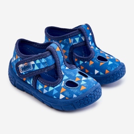 BEFADO S.A. Zapatos Pantuflas Befado Triángulos 533P023 Azul 1