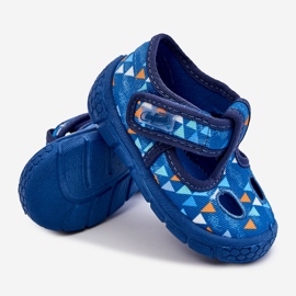 BEFADO S.A. Zapatos Pantuflas Befado Triángulos 533P023 Azul 4