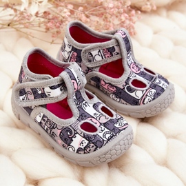 BEFADO S.A. Zapatos Infantiles Zapatillas Befado Kotki 630P001 Gris 4