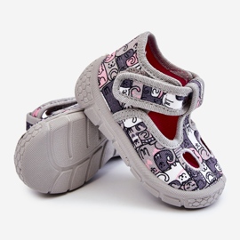 BEFADO S.A. Zapatos Infantiles Zapatillas Befado Kotki 630P001 Gris 3
