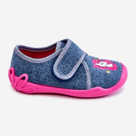 BEFADO S.A. Pantuflas Infantiles Befado Unicornio 122X016 Azul-Rosa rosado 3
