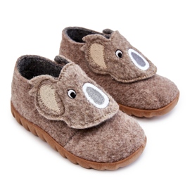 BEFADO S.A. Pantuflas Infantiles Befado Koala 620P002 Beige marrón 9