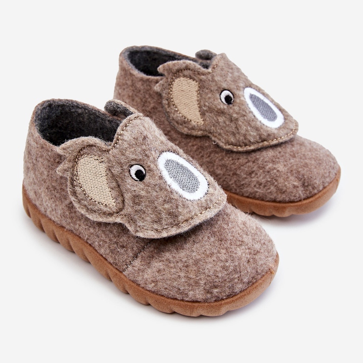 BEFADO S.A. Pantuflas Infantiles Befado Koala 620P002 Beige marrón 1
