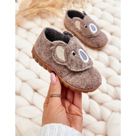 BEFADO S.A. Pantuflas Infantiles Befado Koala 620P002 Beige marrón 5