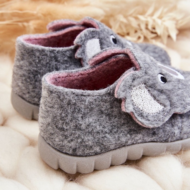 BEFADO S.A. Pantuflas Infantiles Befado Koala 620P001 Gris 2