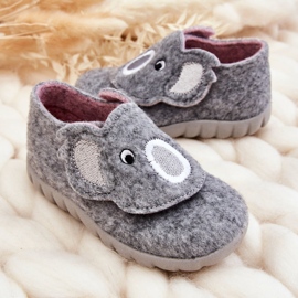 BEFADO S.A. Pantuflas Infantiles Befado Koala 620P001 Gris 6