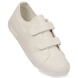 Zapatos, zapatillas Big Star Jr. KK374086 blanco 1