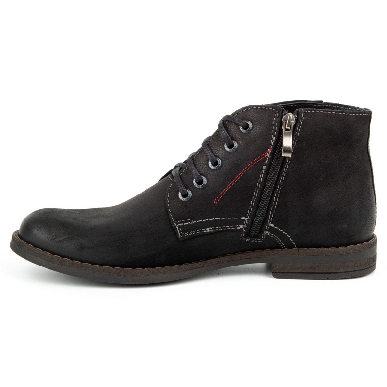 Kampol Botas invierno hombre piel 103KAM negro 1