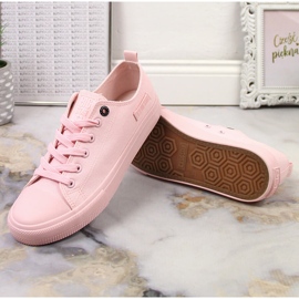 Deportivas mujer rosa empolvado Big Star LL274022 rosado 5