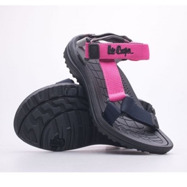 Sandalias Lee Cooper Jr. LCW-22-34-0951K negro rosado 1