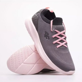 Zapatos 4F Jr JAW22-FLOWF009 23S gris 8