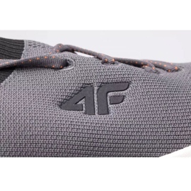 Zapatos 4F Jr JAW22-FLOWM008 23S gris 3