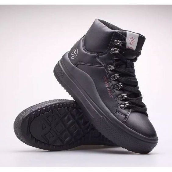 Cross Jeans Zapato vaquero cruzado KK2R4029C negro 1 Cross Jeans Zapato vaquero cruzado KK2R4029C negro 1