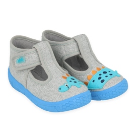 Zapatos befado niño 531P105 azul gris 4