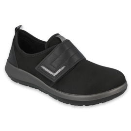 Zapatos de velcro para mujeres de Befado 156d002 negro 6