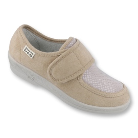 Zapatos de mujer befado pu 984D011 beige 2