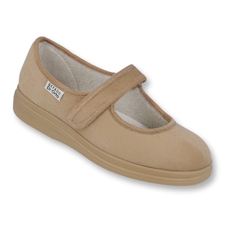 Zapatos de mujer befado pu 462D003 beige 2