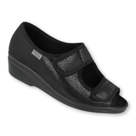 Zapatos de mujer befado pu 051D014 negro 2