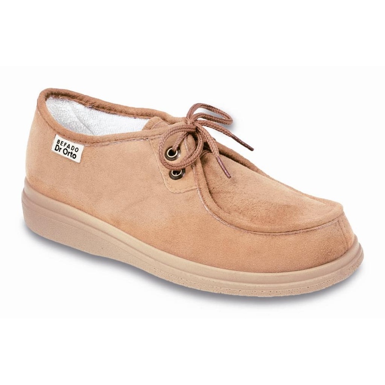 Zapatos de mujer befado pu 871D007 beige 2