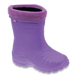 Calzado infantil befado galosh-violet 162Y102 púrpura 1
