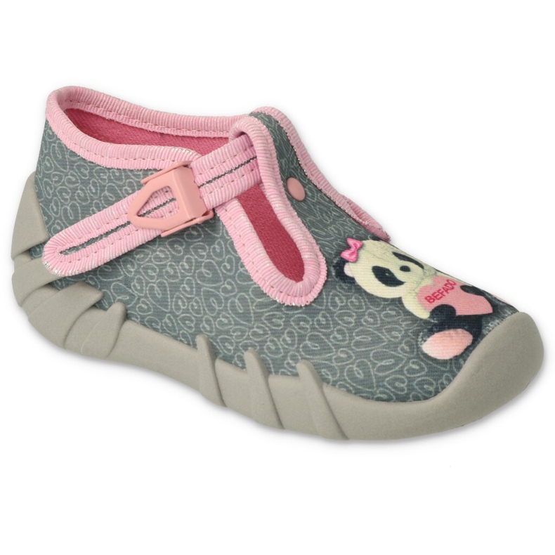 BEFADO S.A. Zapatos befado niño 110P470 rosado gris 1