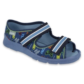 Calzado infantil befado 969Y161 azul marino multicolor 5