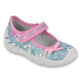 Calzado infantil befado 109P203 rosado gris multicolor 1