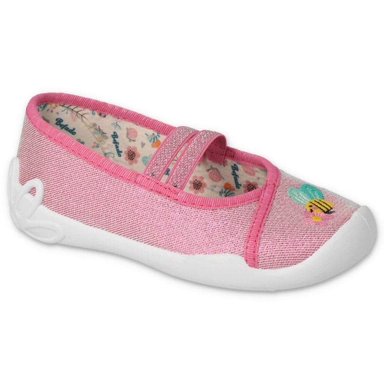 Zapatos befado niño 116X311 rosa plata 1