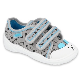 Calzado infantil befado 907P129 negro azul gris 4