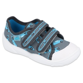 Calzado infantil befado 907P132 azul gris 4
