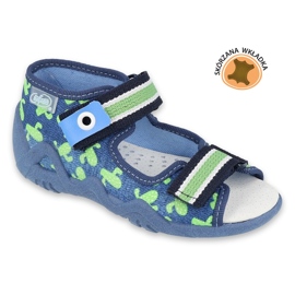 Calzado infantil befado amarillo 350P019 azul marino verde 4