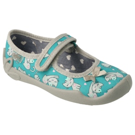 Calzado infantil befado 114X453 gris verde 4